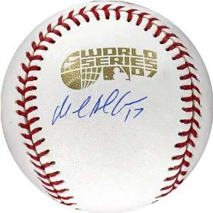 Manny Delcarmen 2007 World Series Baseball  Sports 