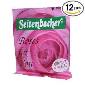 Seitenbacher Roses for You Gummi Fruit, 3.5 Ounce Bags (Pack of 12 