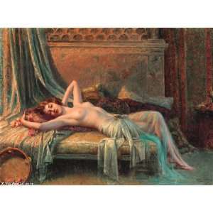 Hand Made Oil Reproduction   Delphin Enjolras   32 x 24 inches   The 