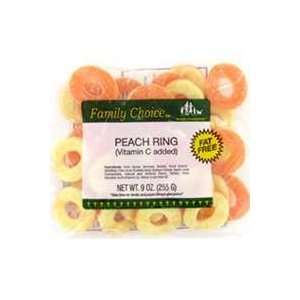 Ruckers Candy 21129 Peach Ring 9 Oz Grocery & Gourmet Food