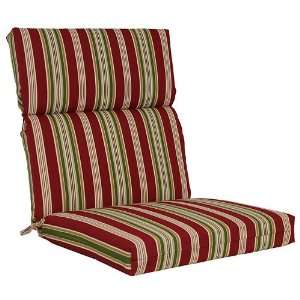  Croft and Barrow Striped Outdoor Chair Cushion Patio 