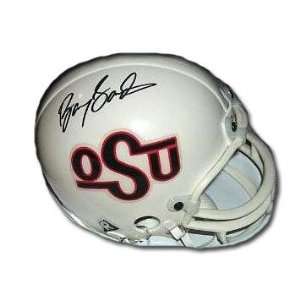  Signed Barry Sanders Helmet   (Oklahoma State University 