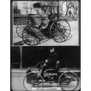  Two Early Automobiles,Henry Ford,1863 1947,Quadricycle 