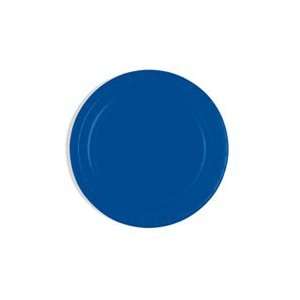 Solid Royal Blue 7 inch Paper Football Party Plates  