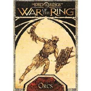  Lord of the Rings War of the Ring Orcs Card Sierra 