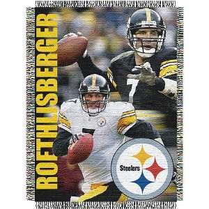  Ben Roethlisberger #7 Pittsburgh Steelers NFL Woven 