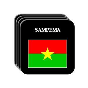 Burkina Faso   SAMPEMA Set of 4 Mini Mousepad Coasters