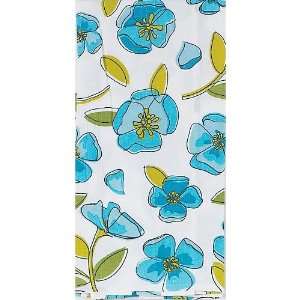  Kay Dee Designs Flour Sack Towels, Blue Floral, Set of 3 