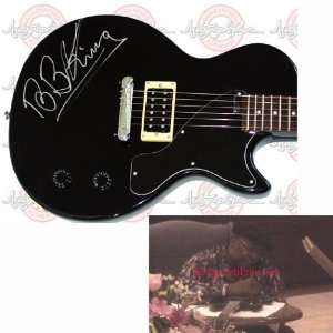  B.B. KING Autographed Gibson SIGNED GUITAR Everything 