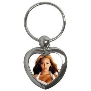  Beyonce Knowles Key Chain (Heart)