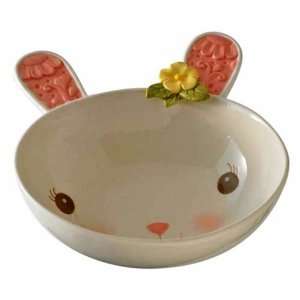  Cereal or Soup Bowl Bunny Rabbit Sweet Tales Grasslands 