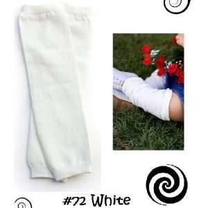  My Little Legs baby leg warmers (#72) solid white Baby