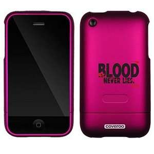  Dexter Blood Never Lies on AT&T iPhone 3G/3GS Case by 