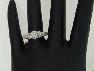   Gold 3 Stone Diamond Engagement Ring Designer Wedding Band Set  