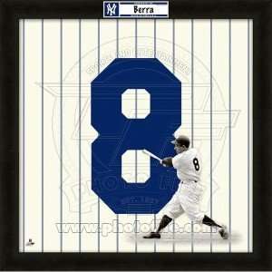  Yogi Berra New York Yankees 20x20 Framed Uniframe Jersey 
