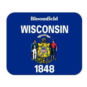  US State Flag   Bloomfield, Wisconsin (WI) Mouse Pad 