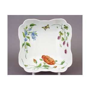  American Wildflowers Square Salad Bowl 10 in. Kitchen 