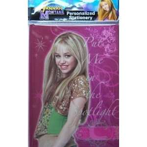  Hot Pink Disney Hannah Montana Journal Diary Stationary 