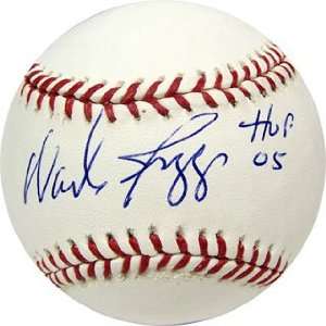  Wade Boggs Autographed Baseball   with HOF 05 