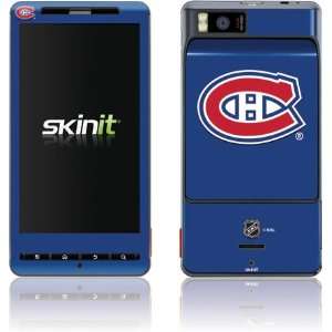  Montreal Canadiens Solid Background skin for Motorola 