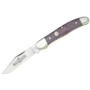   Copperhead Pocket Knife with Birdseye Maple Handles