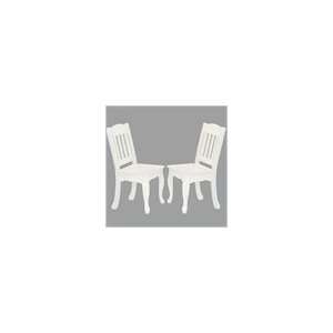  Teamson Design Kids Windsor Chairs in White (Set of 2 