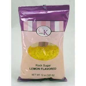Yellow Lemon Flavored Rock Sugar  Grocery & Gourmet Food