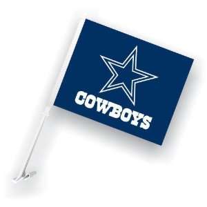    98903   Dallas Cowboys Car Flag W/Wall Brackett