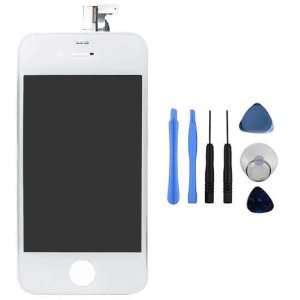  Replacement LCD Screen And Digitizer For iPhone 4 in White 
