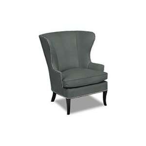  Williams Sonoma Home Chelsea Wing Chair, Mohair, Dove 