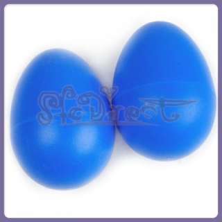 New Blue Percussion Musical Egg Maracas Shakers Rhythm  