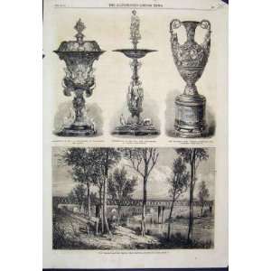  1868 Testimonials Tennyson Vase Bremer Railway Print