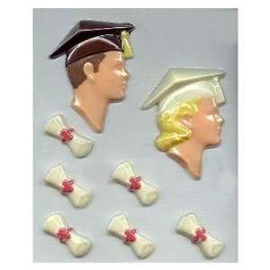  Graduates and Diplomas Candy Mold