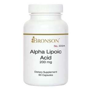   Alpha Lipoic Acid 200mg for Diabetic Neuropathy By Bronson   222A