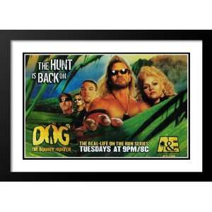  Dog the Bounty Hunter (TV) 20x26 Framed and Double Matted 