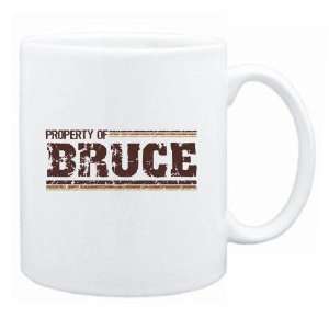  New  Property Of Bruce Retro  Mug Name