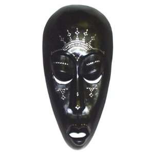  Mahogany Mask MOP Inlay ~ 19.5 Inches