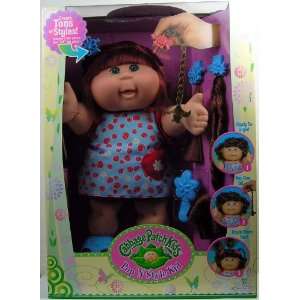  Pop N Style Cabbage Patch Kids Doll   Red Hair & Green 