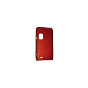  Nokia E7 00 Back Protector Cover(red) Cell Phones 