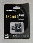 Patriot LX Series Class 10 8GB Micro SDHC Memory Card PSF8GMCSDHC10 w 