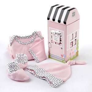  Baby Aspen Infant Newborn Baby Girl Pink Layette Gift Set 
