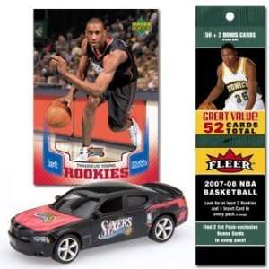   07 08 Dodge Charger w/Cards 76ers Thaddeus Young