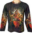 NARASIMHA VISHNU New Hindu God LONG SLV Art Shirt Man M  