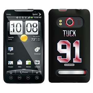  Justin Tuck Back Jersey on HTC Evo 4G Case  Players 