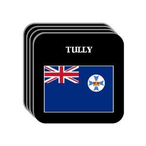  Queensland   TULLY Set of 4 Mini Mousepad Coasters 