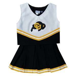 Colorado Golden Buffaloes NCAA Cheerdreamer Two Piece Uniform (Black 