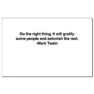  Twain Quote   Astonish Hobbies Mini Poster Print by 