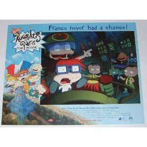  RUGRATS IN PARIS THE MOVIE   Movie Poster Print   11 x 14 