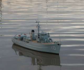 RTR RC RADIO CONTROL SMS NURTON UK MINESWEEPER BOAT SHIP  