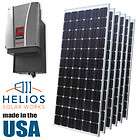 Helios 9 400W Mono Crystalline Solar Panels 3.6 kW Grid Tie Kit with 